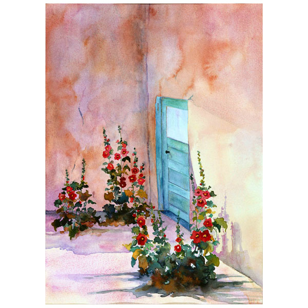 Title "Blue Door"